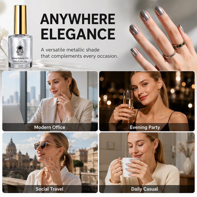 ✨ 50% KORTING – No-Bake Nagellak | Geen UV-Lamp Nodig | Gladde Aanbreng, Hoogglans & Chipbestendige Kleur