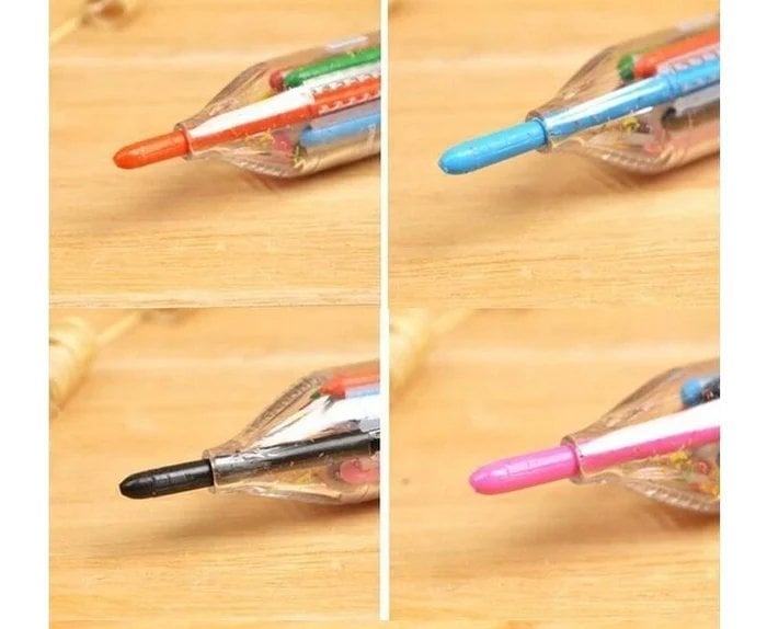 📢📢  1+1 gratis🎨 Teken direct in 8 kleuren! Veelkleurige krijtstift zonder doosje