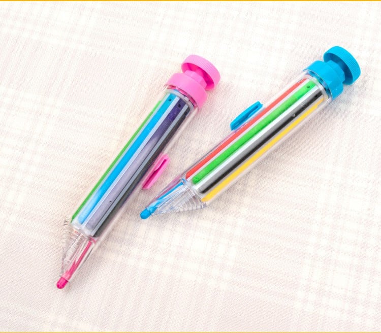 📢📢  1+1 gratis🎨 Teken direct in 8 kleuren! Veelkleurige krijtstift zonder doosje