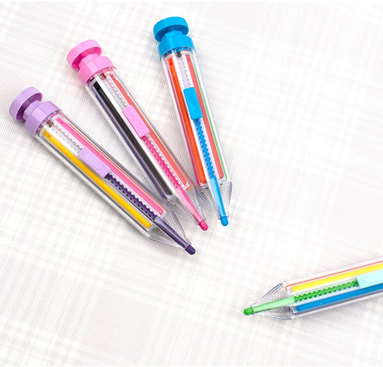 📢📢  1+1 gratis🎨 Teken direct in 8 kleuren! Veelkleurige krijtstift zonder doosje