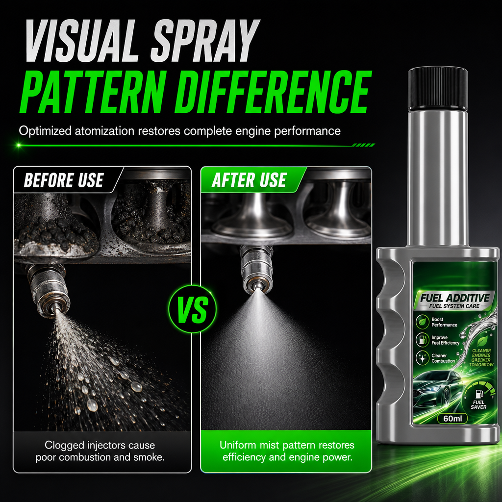 🚗 50% korting! Benzine injectorreiniger – verwijdert koolstof, herstelt soepele acceleratie & optimaliseert verbranding. 60 ml, geen gereedschap nodig! ✨⛽