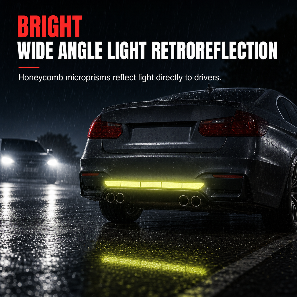 🚗 50% korting! Reflecterende bumperstrips – ultrahelder, weerbestendig & eenvoudig te bevestigen. Verhoog uw zichtbaarheid & veiligheid 's nachts! ✨🛡️