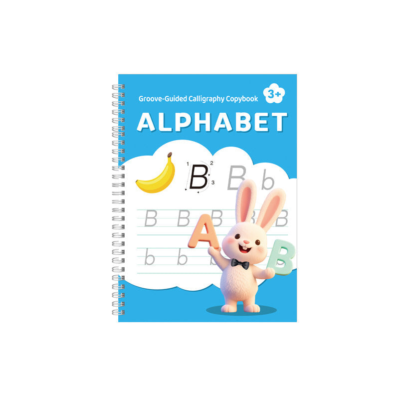 ✍️ 50% korting! Herbruikbaar gegroefd kalligrafie oefenboek – voor kinderen. Verbeter handschrift, eindeloos oefenen & milieuvriendelijk! ✨📚