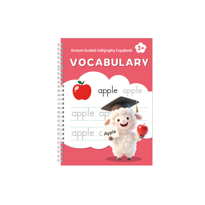 ✍️ 50% korting! Herbruikbaar gegroefd kalligrafie oefenboek – voor kinderen. Verbeter handschrift, eindeloos oefenen & milieuvriendelijk! ✨📚