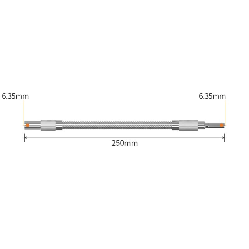 🔧 50% korting! Flexibele verlengas – 6,35 mm zeskant, 3 lengtes (200/250/300 mm). Bereik schroeven in krappe hoeken & lastige ruimtes! ✨💪