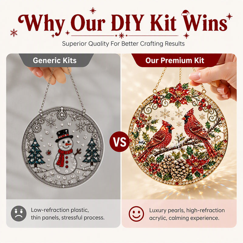 🎄 50% korting! DIY kerst diamantkunst – fonkelende parels & acryl, rustgevend knutselen & prachtige lichtbreking. Perfect voor raam, boom & schouw! ✨💎