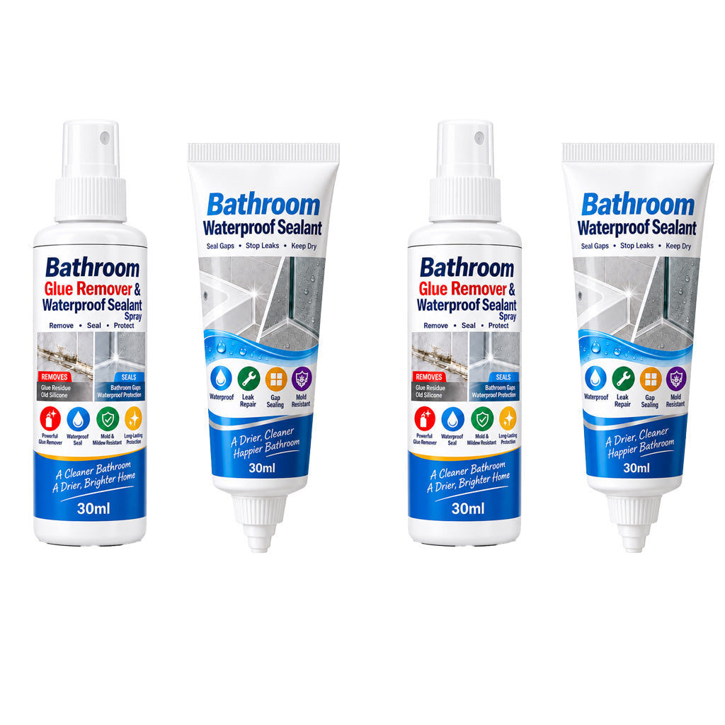 🛁 50% korting! Badkamerkit set – restenverwijderaar + afdichtingspasta. Verwijder oude kit & vernieuw voegen in enkele stappen – nette afwerking! ✨🔧