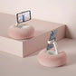 🧸 50% korting! Pluche telefoonhouder – zachte afneembare kussenbasis, 360° verstelbaar & stretchbare klem. Perfect voor bed & bank! ✨📱