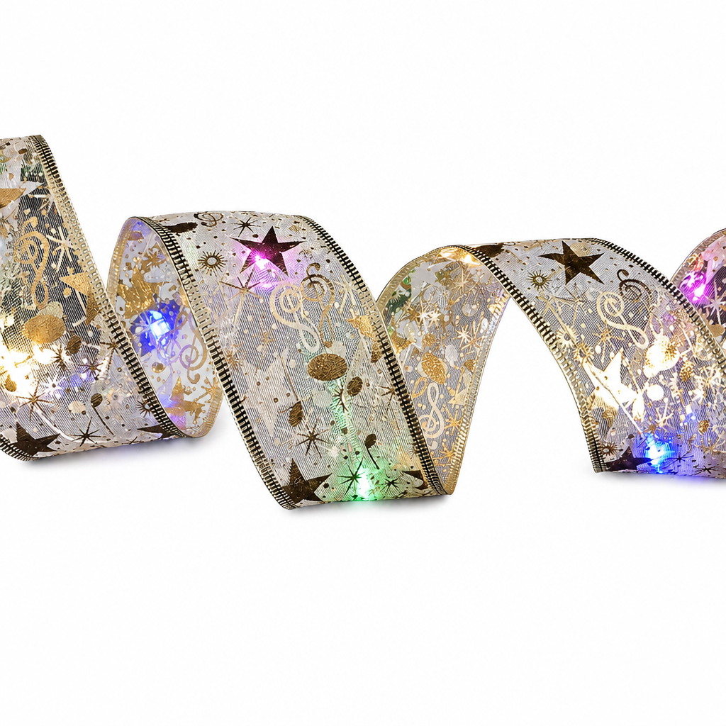 🎄 50% korting! Buigbare kerstverlichting – gouden gaas, warme LED-gloed & vormbaar tot strikken. Perfect voor kerstboom & tafel! ✨🎀