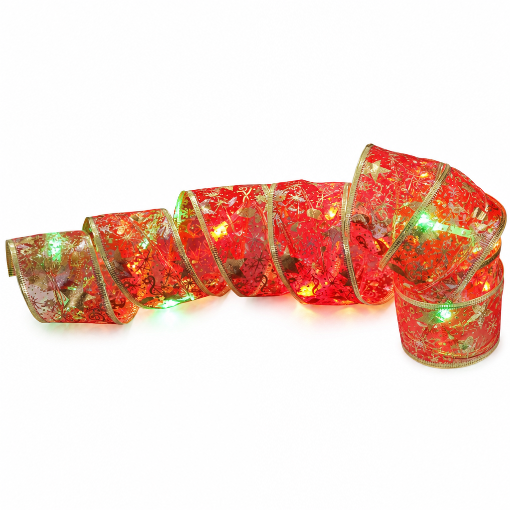 🎄 50% korting! Buigbare kerstverlichting – gouden gaas, warme LED-gloed & vormbaar tot strikken. Perfect voor kerstboom & tafel! ✨🎀