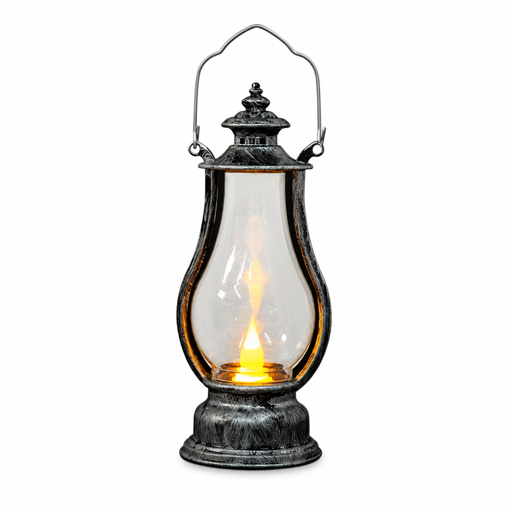 🏮 50% korting! Vintage LED petroleumlantaarn – realistisch flakkerend kaarslicht, veilig zonder vuur & rook. Perfect voor sfeer binnen & buiten! ✨🔥