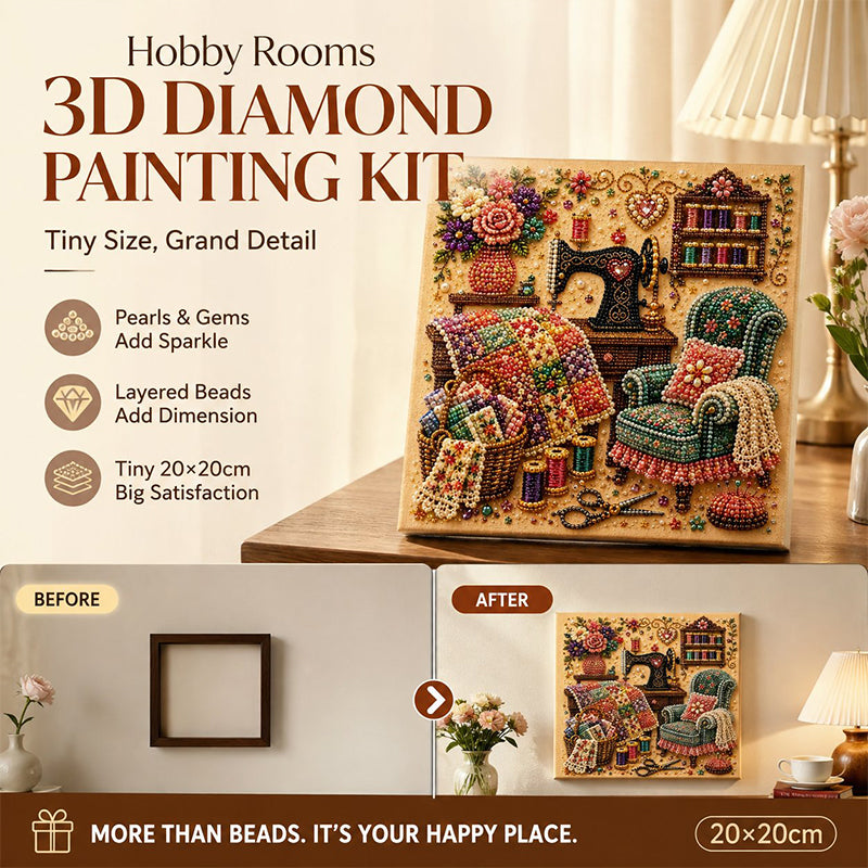 💎 50% korting! Creative Escape diamantkunst kit – ontspannend, schermvrij & prachtig detail. Perfect voor kamerdecoratie & als cadeau! ✨🎨