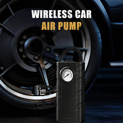🚗 50% korting! Draadloze oplaadbare bandenpomp – 35 l/min, mechanische drukmeter & USB-oplaadbaar. Compact & ideaal voor onderweg! ✨💨