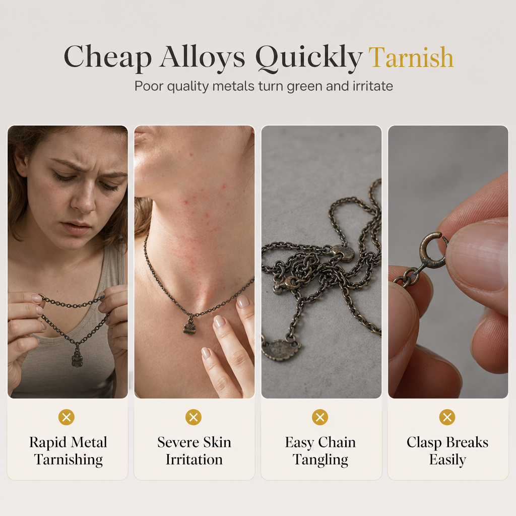 Double Layer A-Z Initial Minimalist Shiny Rhinestone Clavicle Chain