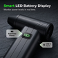 💨 50% korting! Oplaadbare luchtblazer – 100.000 rpm, 6000 mAh & ingebouwde verlichting. Blaas stof uit toetsenborden, auto & kieren. USB-C! ✨🔋