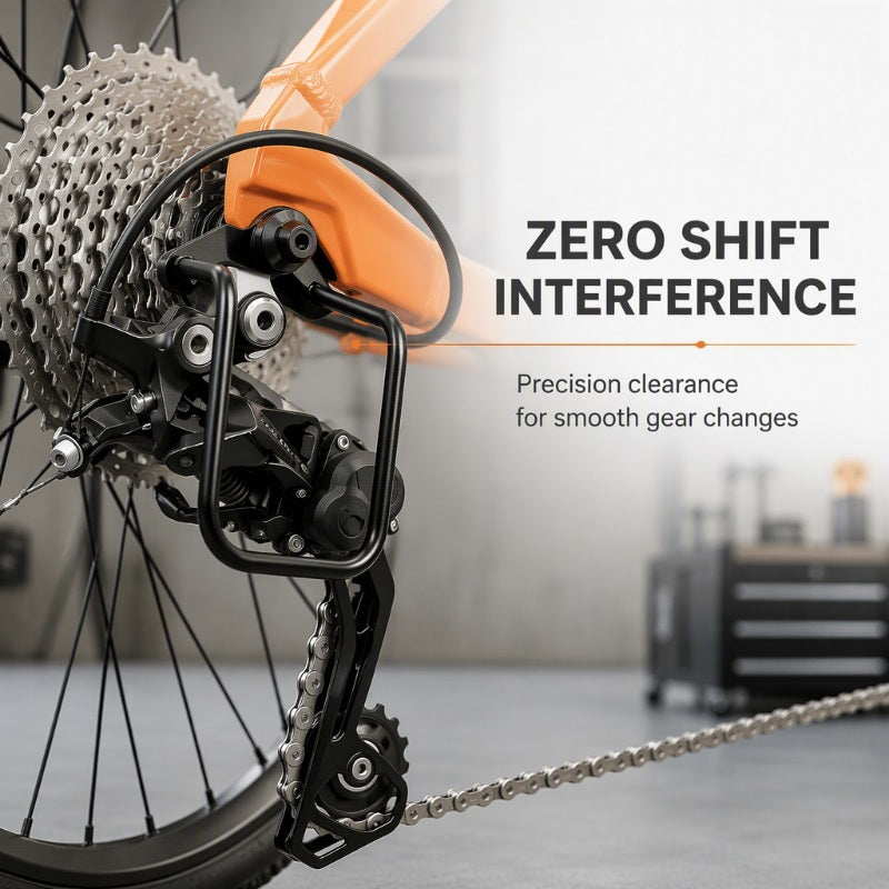 ⏳ Tijdelijke aanbieding⏳ Stalen beschermbeugel voor fietsderailleur