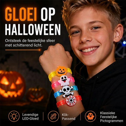 🎃 50% korting! LED Halloween glow armband – feestelijk design, ingebouwde LED-verlichting & flexibel bandje. Perfect voor trick-or-treat & feesten! ✨💀