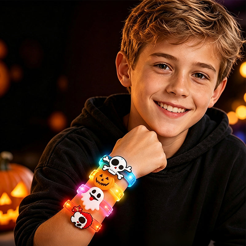 🎃 50% korting! LED Halloween glow armband – feestelijk design, ingebouwde LED-verlichting & flexibel bandje. Perfect voor trick-or-treat & feesten! ✨💀