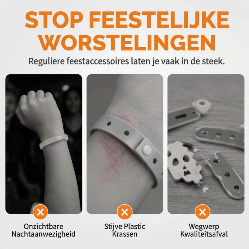 🎃 50% korting! LED Halloween glow armband – feestelijk design, ingebouwde LED-verlichting & flexibel bandje. Perfect voor trick-or-treat & feesten! ✨💀