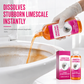 🚽 50% korting! Toiletreiniger tegen kalkaanslag – vloeibare formule, gericht aanbrengen & verwijdert kalk- en urinesteen. 100 ml of 500 ml! ✨💧
