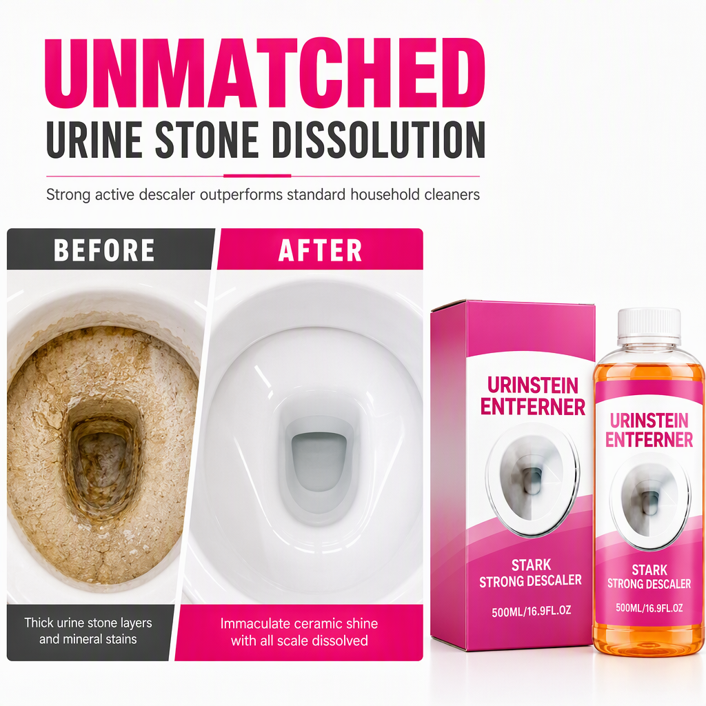 🚽 50% korting! Toiletreiniger tegen kalkaanslag – vloeibare formule, gericht aanbrengen & verwijdert kalk- en urinesteen. 100 ml of 500 ml! ✨💧