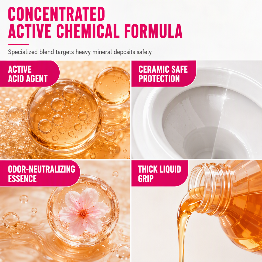 🚽 50% korting! Toiletreiniger tegen kalkaanslag – vloeibare formule, gericht aanbrengen & verwijdert kalk- en urinesteen. 100 ml of 500 ml! ✨💧