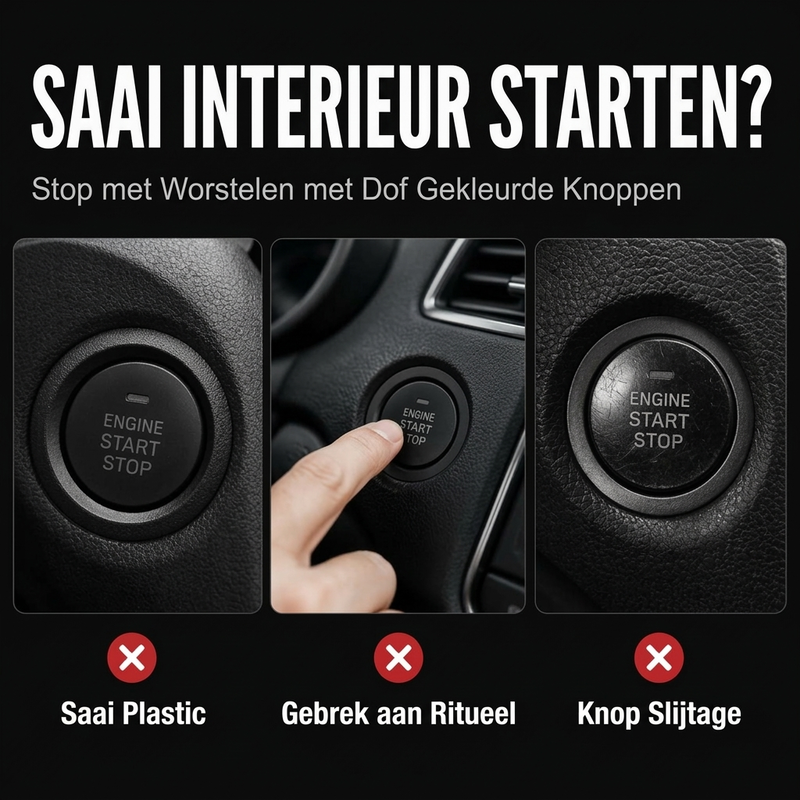 🚗 50% korting! Universele startknop cover – volledig metaal, mechanisch startritueel & krasvrij. Past op elk interieur – 4 kleuren, eenvoudige installatie! ✨🔘