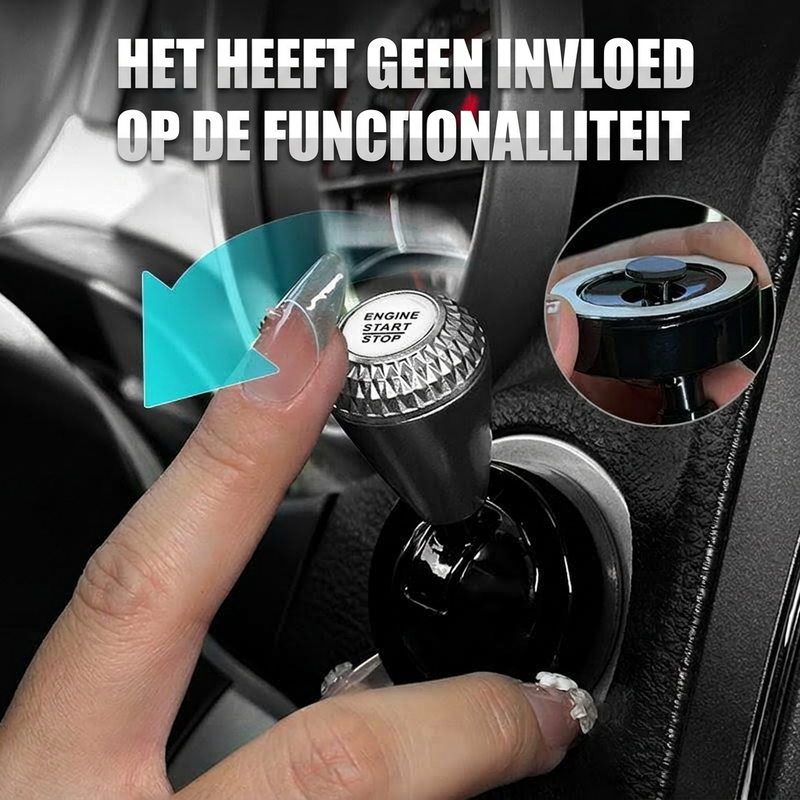 🚗 50% korting! Universele startknop cover – volledig metaal, mechanisch startritueel & krasvrij. Past op elk interieur – 4 kleuren, eenvoudige installatie! ✨🔘