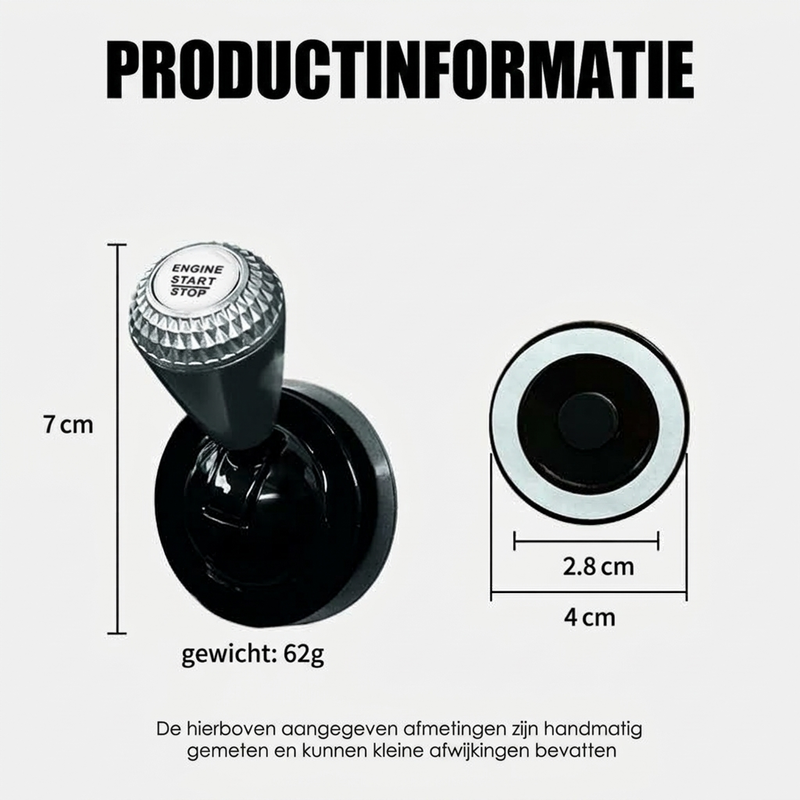 🚗 50% korting! Universele startknop cover – volledig metaal, mechanisch startritueel & krasvrij. Past op elk interieur – 4 kleuren, eenvoudige installatie! ✨🔘
