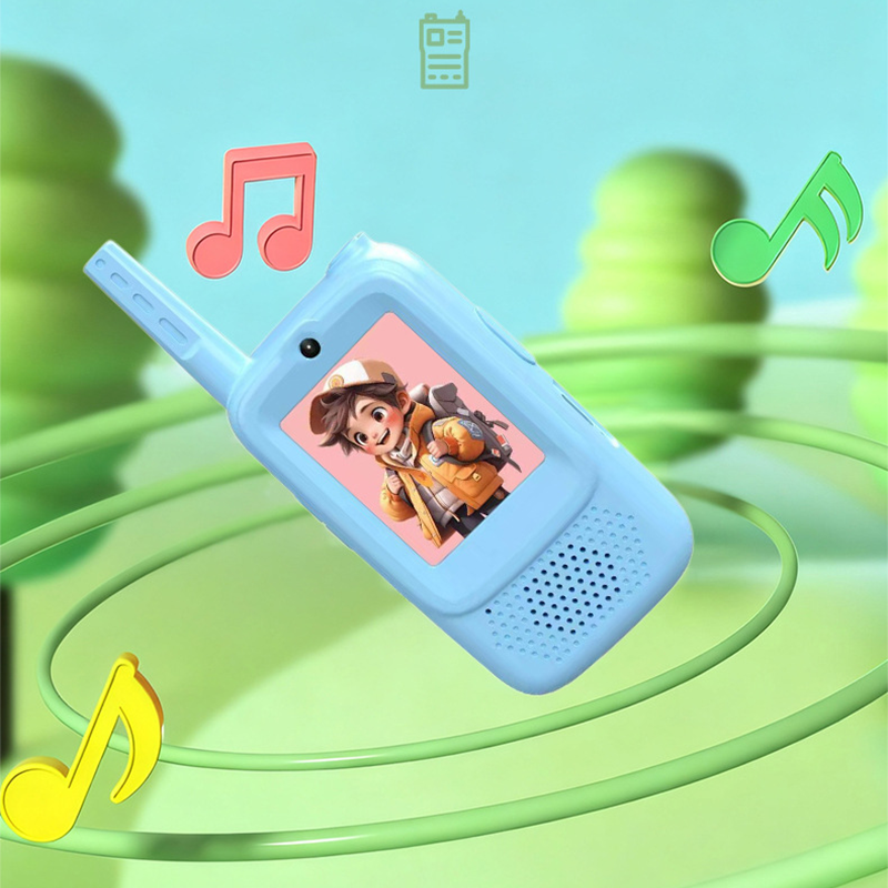 📱 50% korting! Oplaadbare walkietalkies voor kinderen – videobellen, 150-500 m bereik, 4 stemeffecten & automatische koppeling. 2 stuks, Type-C! ✨🎮