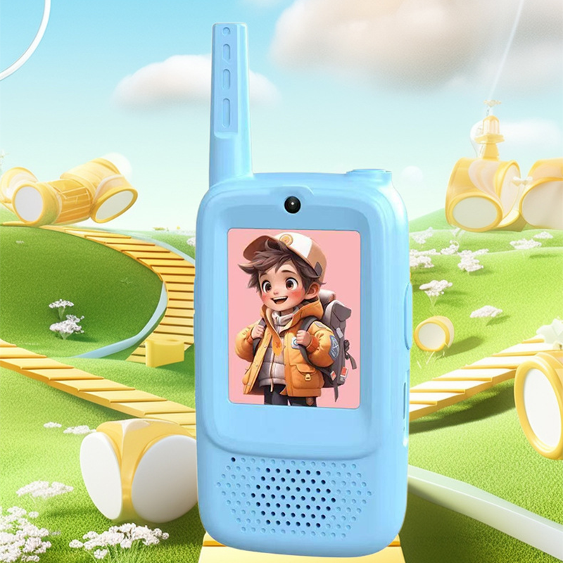 📱 50% korting! Oplaadbare walkietalkies voor kinderen – videobellen, 150-500 m bereik, 4 stemeffecten & automatische koppeling. 2 stuks, Type-C! ✨🎮