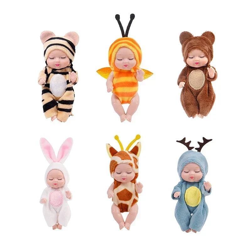 🧸 50% korting! Mini reborn baby doll – realistisch slapend gezichtje, cadeauklare verpakking & compact formaat. 6 dierenstijlen – perfect voor verzamelaars & cadeau! ✨🎁