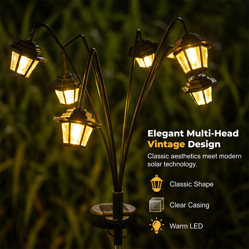 🌞 50% korting! Vintage solar tuinlamp – automatisch aan/uit bij schemer, IP65 waterdicht & efficiënt zonnepaneel. Verlicht paden & bloembedden het hele jaar! ✨🏡