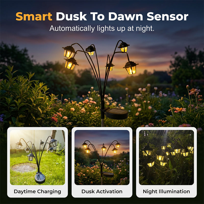 🌞 50% korting! Vintage solar tuinlamp – automatisch aan/uit bij schemer, IP65 waterdicht & efficiënt zonnepaneel. Verlicht paden & bloembedden het hele jaar! ✨🏡