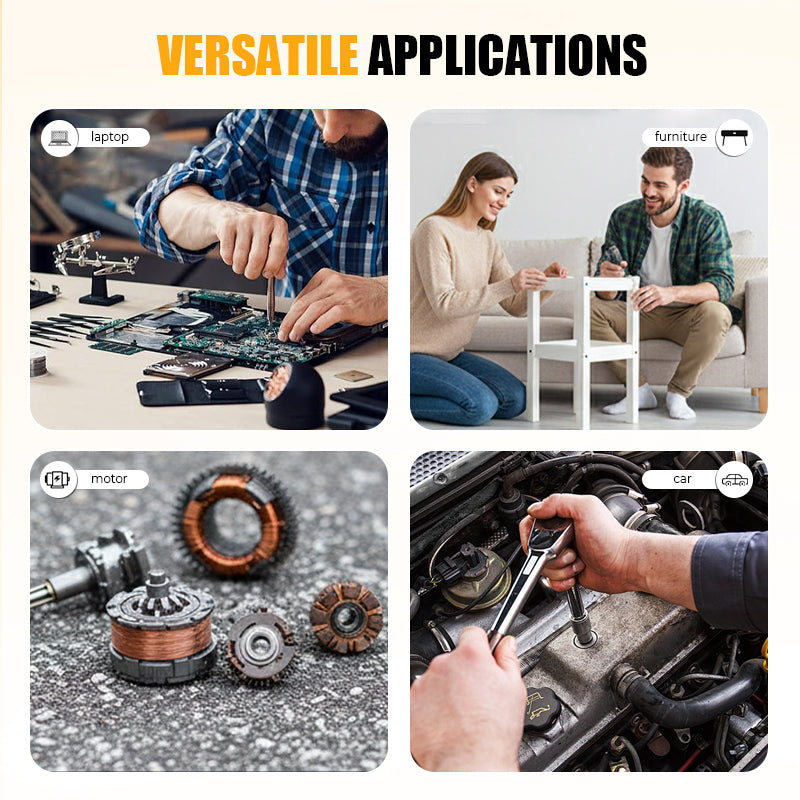 🪛 50% korting! Complete schroevendraaierbitset – 83 onderdelen, S2-staal & kleurcodering. Inclusief opbergkoffer – voor elke montage & reparatie! ✨🔧