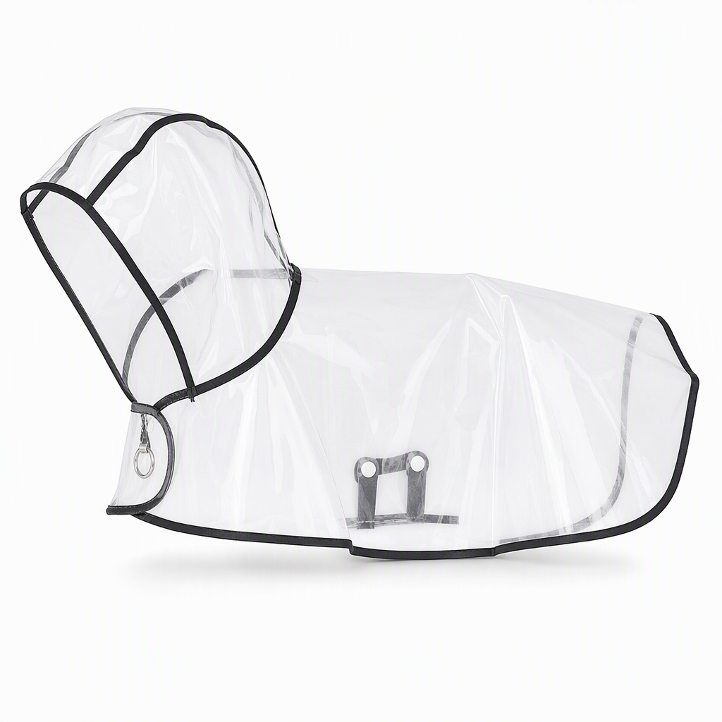 🐕 50% korting! Transparante waterdichte regenjas voor honden – kristalhelder zicht, PU-bescherming tegen storm & verstelbare buikband. Voor grote rassen! ✨🌧️