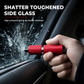 🚗 50% korting! Mini auto veiligheidshamer – wolfraam punt verbrijzelt glas in 1 seconde, snijdt veiligheidsgordels & plakt overal. Universeel voor elke auto! ✨🔨