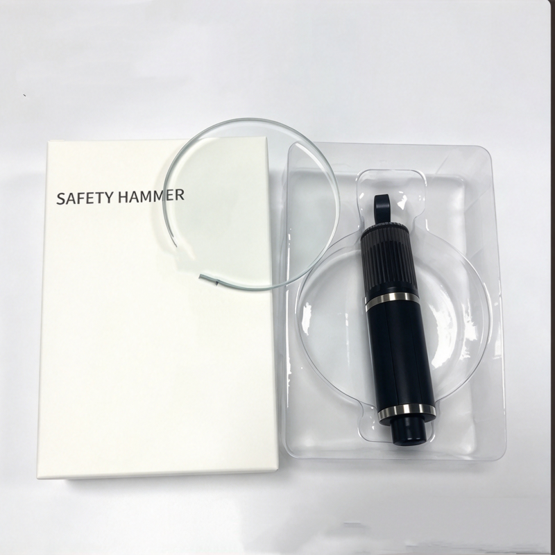 🚗 50% korting! Mini auto veiligheidshamer – wolfraam punt verbrijzelt glas in 1 seconde, snijdt veiligheidsgordels & plakt overal. Universeel voor elke auto! ✨🔨