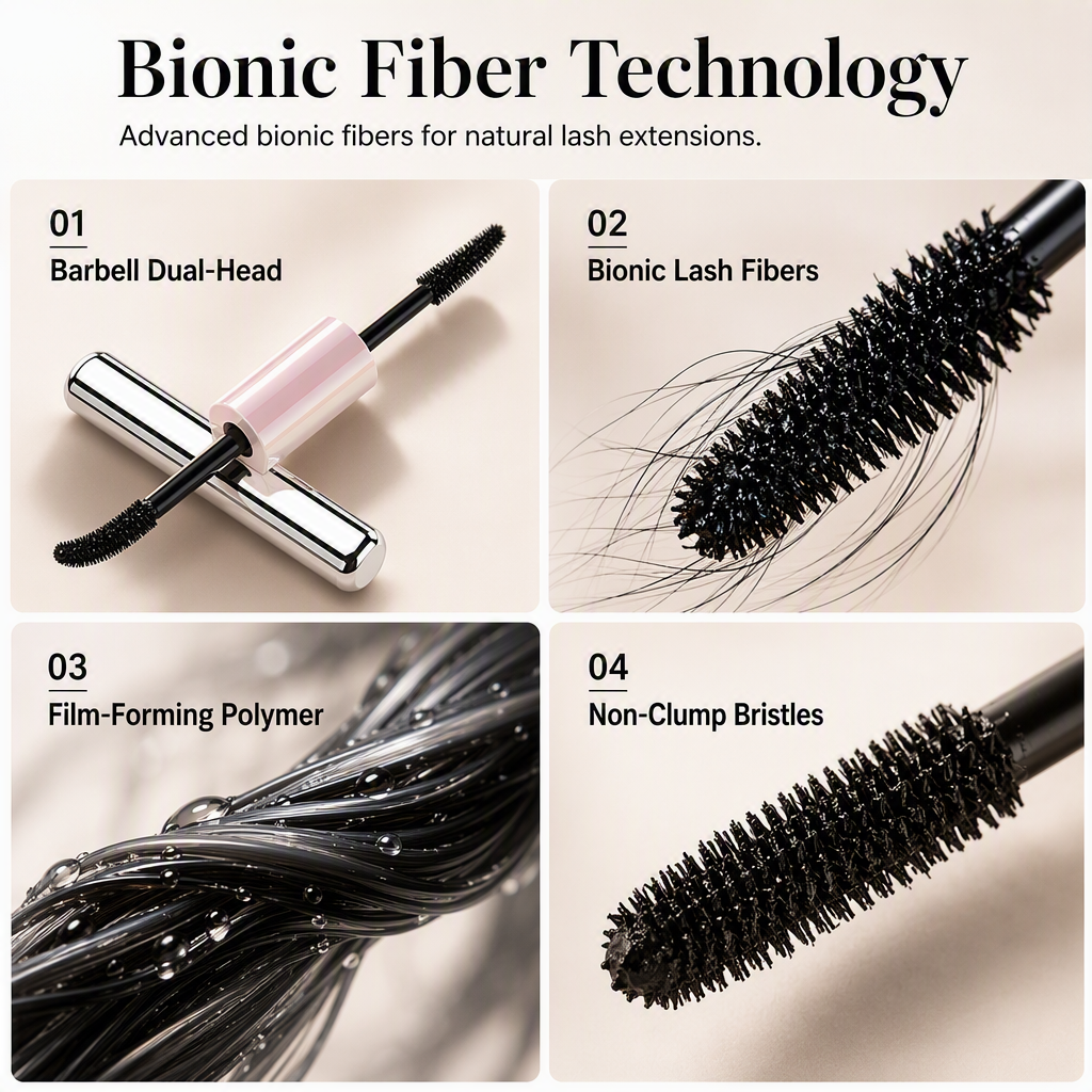 👁️ 50% korting! Waterbestendige volume-mascara met dubbele uiteinden – 2 mm precisieborstel, bionische vezels & 24 uur houdbaar. Zichtbaar langere wimpers! ✨💧