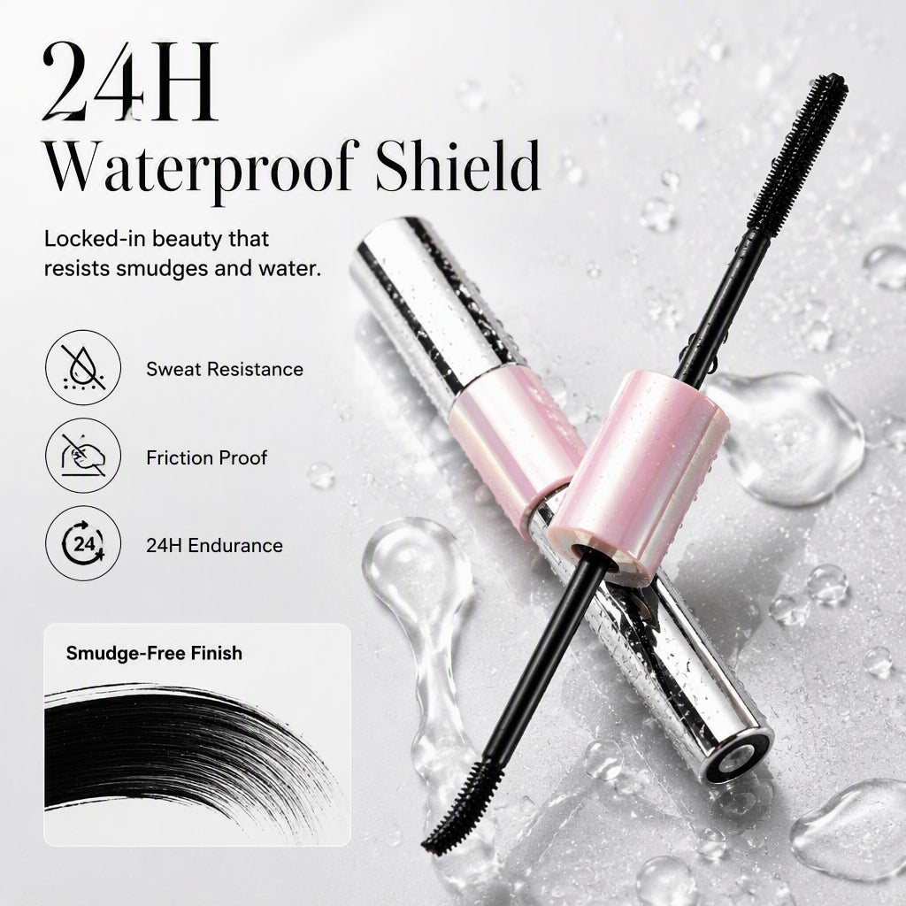 👁️ 50% korting! Waterbestendige volume-mascara met dubbele uiteinden – 2 mm precisieborstel, bionische vezels & 24 uur houdbaar. Zichtbaar langere wimpers! ✨💧