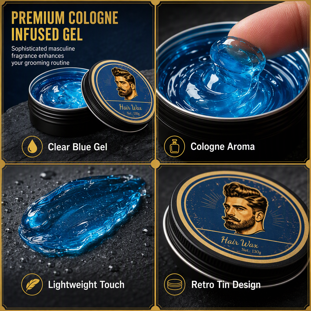 💈 50% korting! Cologne geurende haarpommade – sterke matte fixatie, gedefinieerde textuur & waterbasis. Wasbaar zonder vette resten – 130 g! ✨💪