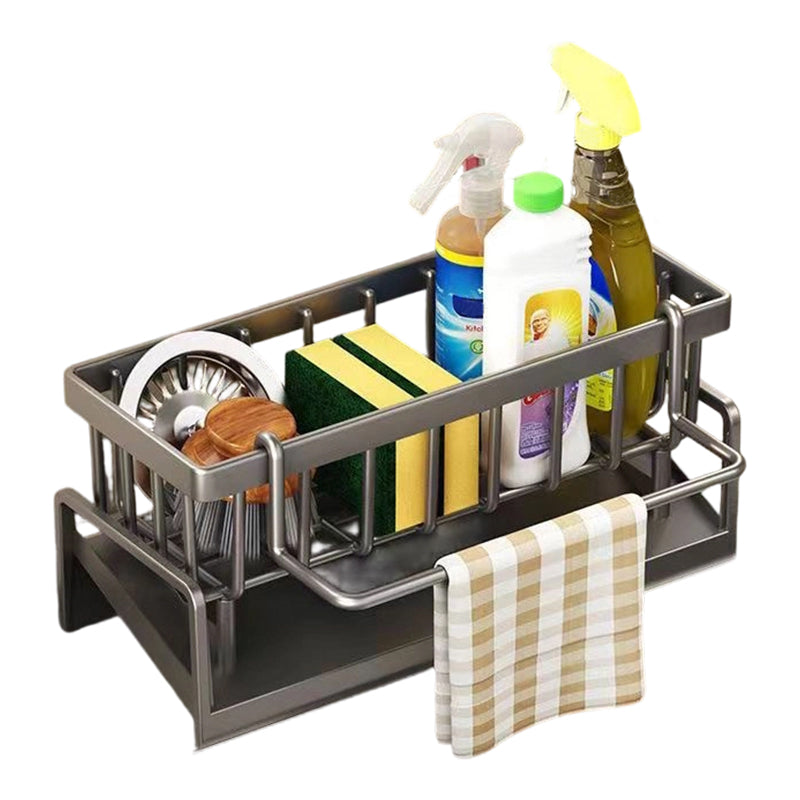 🧽 50% korting! Multifunctioneel gootsteen afdruiprek – koolstofstaal, geventileerd drainageontwerp & ruimte voor flessen. Houd je aanrecht netjes & georganiseerd! ✨🔧