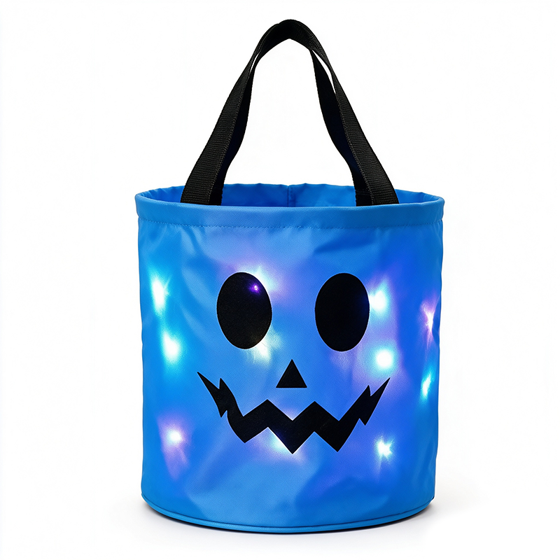 🎃 50% korting! Halloween LED snoepemmer – ingebouwde LED-verlichting, grote opbergruimte & stevige niet-geweven stof. Perfect voor trick-or-treat! ✨🍬