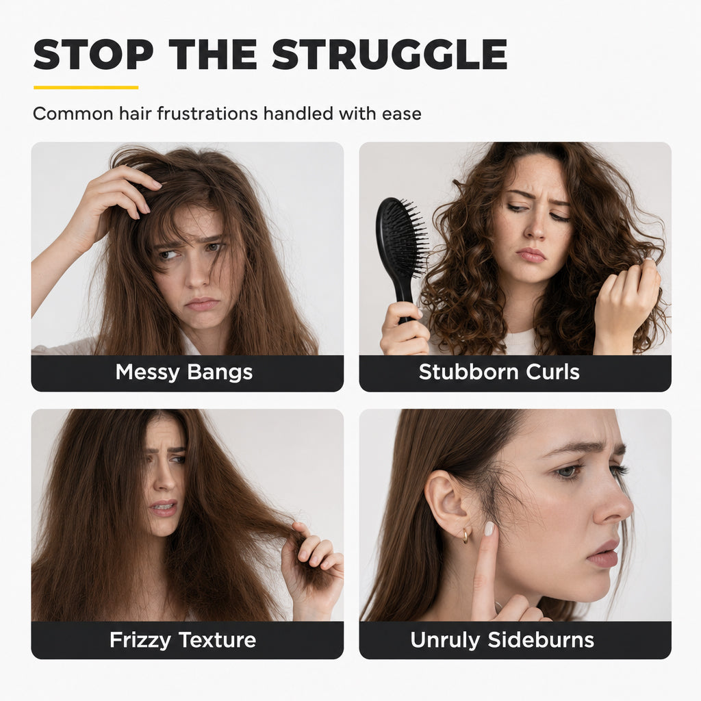 💇 50% korting! Eiwitrijke stylingcrème met kam – crème en kam in één, temt pluizig haar & voor een gladde look. 120 ml – eenvoudig & gericht stylen! ✨💪