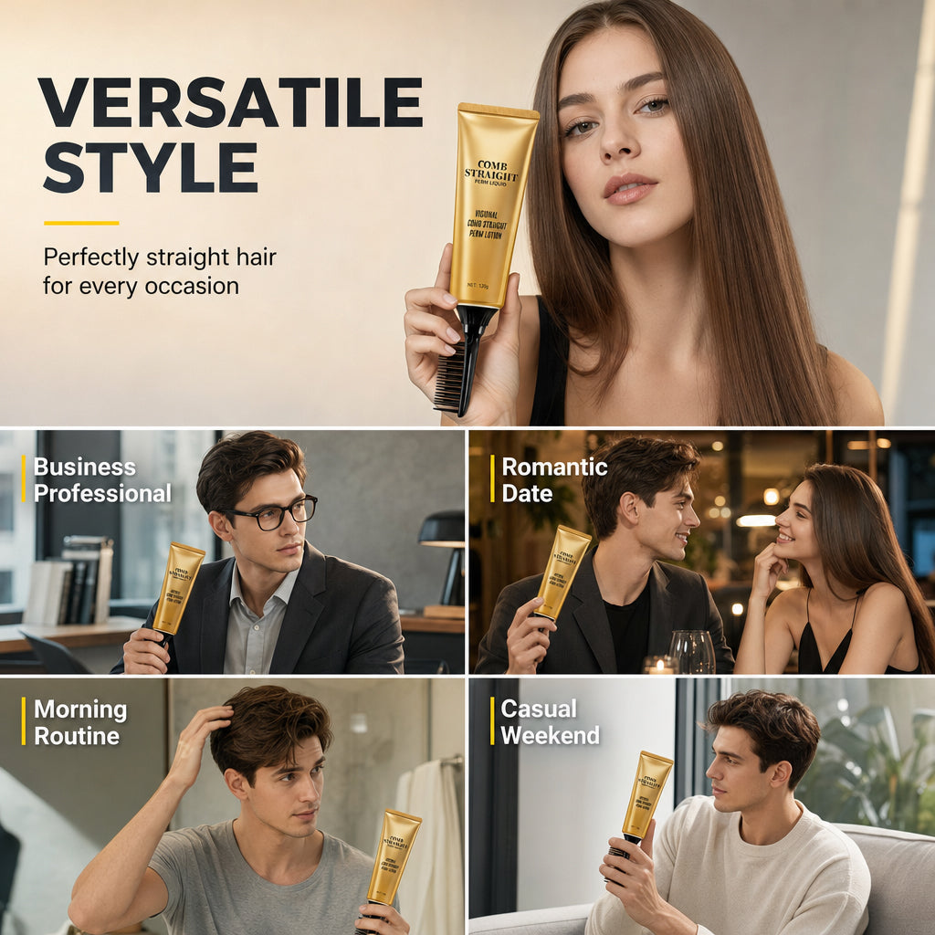 💇 50% korting! Eiwitrijke stylingcrème met kam – crème en kam in één, temt pluizig haar & voor een gladde look. 120 ml – eenvoudig & gericht stylen! ✨💪