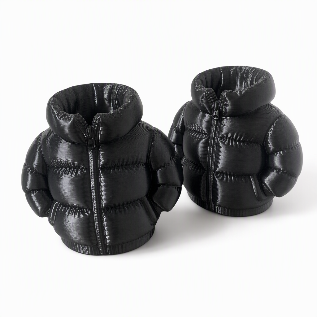 🧥 50% korting! 3D-geprinte mini-jas pennenhouder – origineel ontwerp, compact & stabiel. Houd je bureau georganiseerd met een speelse touch – ideaal cadeau! ✨🖊️