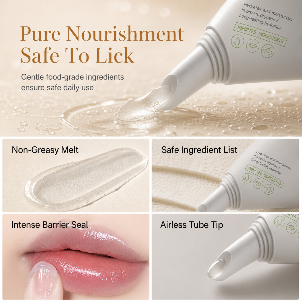 💋 1+1 GRATIS! Lippencrème met provitamine B5 – verzorgt droge lippen, gladde textuur & compact tube. 30 g – perfect voor dagelijks gebruik! ✨🎁