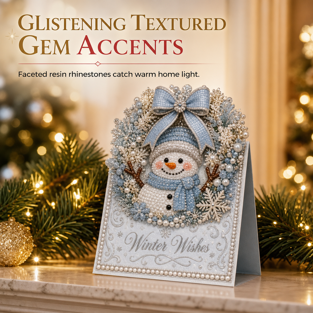 🎄 50% korting! DIY 3D kerstkaarten – handgemaakt, stevig uitvouwbaar & met fonkelende harssteentjes. Maak zelf prachtige staande wenskaarten in 4 stappen! ✨💌