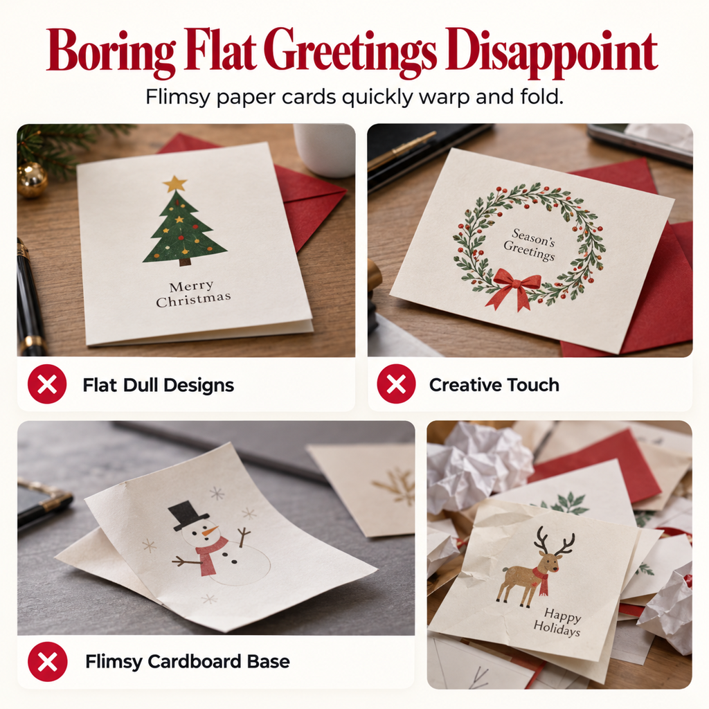 🎄 50% korting! DIY 3D kerstkaarten – handgemaakt, stevig uitvouwbaar & met fonkelende harssteentjes. Maak zelf prachtige staande wenskaarten in 4 stappen! ✨💌