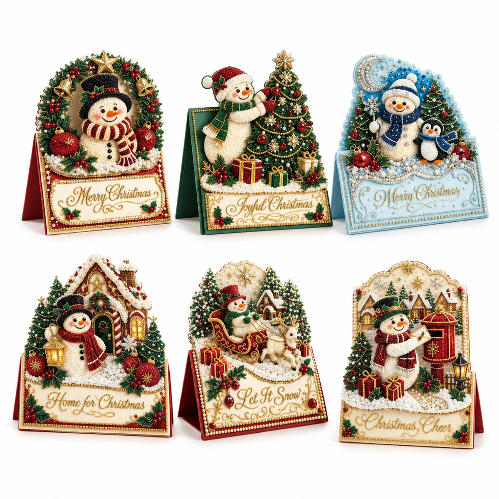 🎄 50% korting! DIY 3D kerstkaarten – handgemaakt, stevig uitvouwbaar & met fonkelende harssteentjes. Maak zelf prachtige staande wenskaarten in 4 stappen! ✨💌